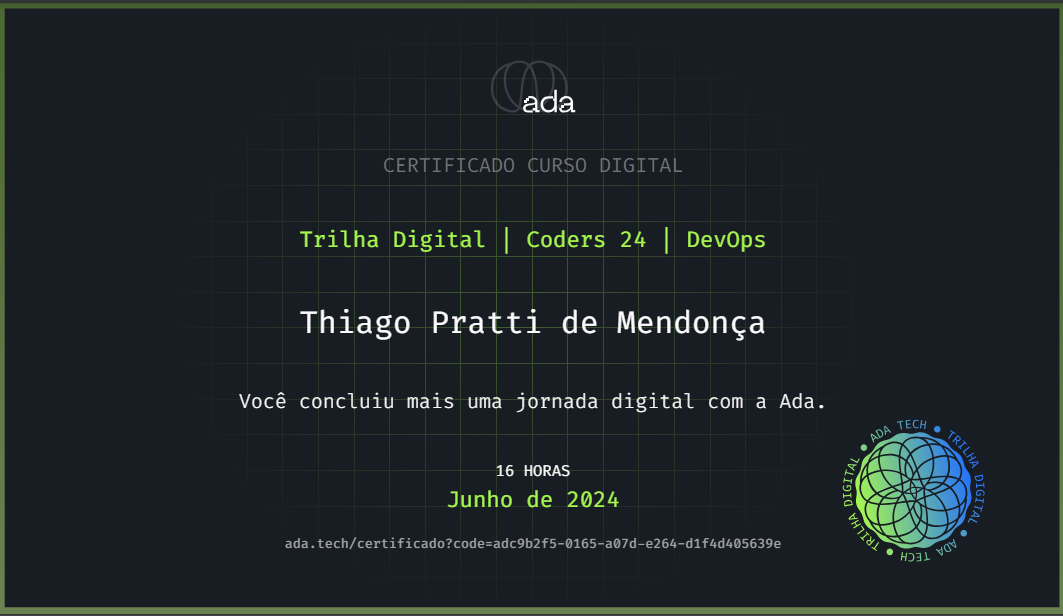 Certificado Dev O p s