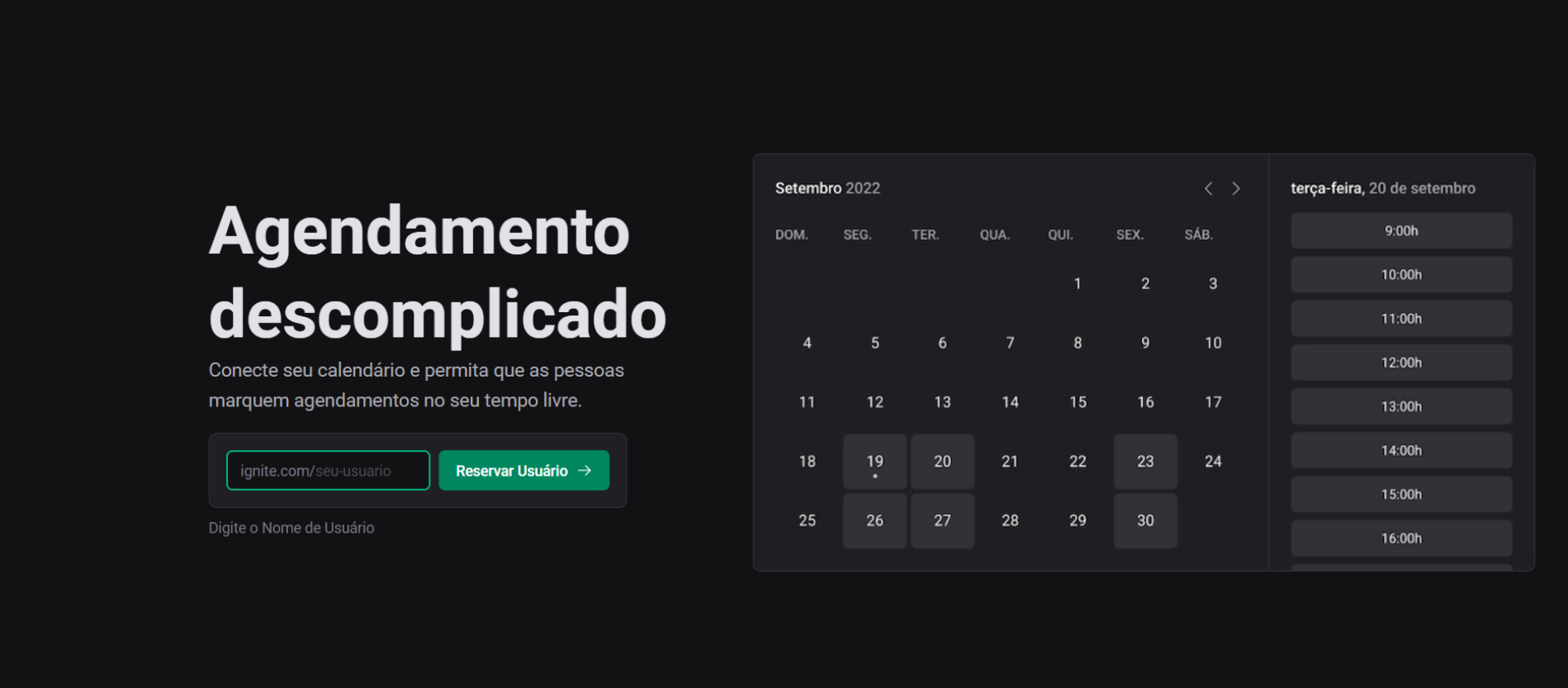 projeto Calendario virtual